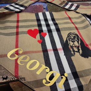 Hunde Bandana British Style Tartan Muster Classic