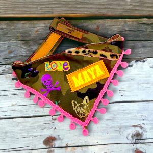 Hunde Bandana Camouflage Hippie