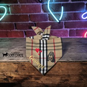 Hunde Bandana British Style Tartan Muster Classic