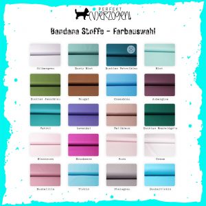 Bandana Stoffe Farbauswahl (2)