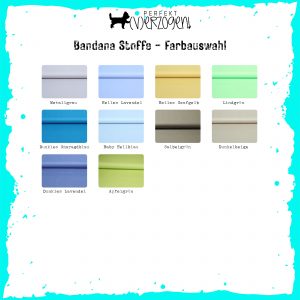 Bandana Stoffe Farbauswahl (5)