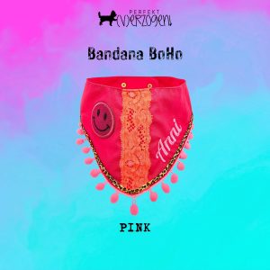 Hundehalstuch / Bandana BoHo Pink